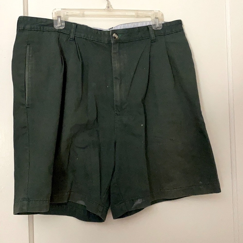 vintage tommy hilfiger green short size: 38
